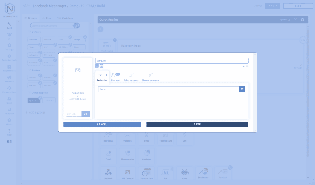 Réponses Rapides - Redirection