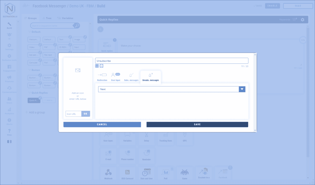 Réponses Rapides - Désabonnement
